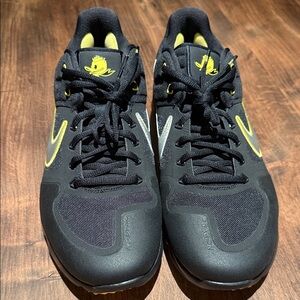 Nike Black and Yellow Athletic Shoes